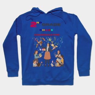 Second Grade Teacher Hoodie